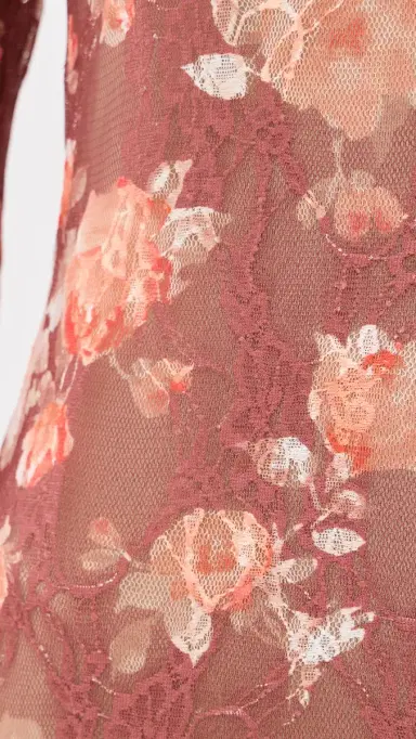 Madelynne Garden Dress Rust Rose | Thumbnail 5 Madelynne Garden Dress Rust Rose | Thumbnail 5