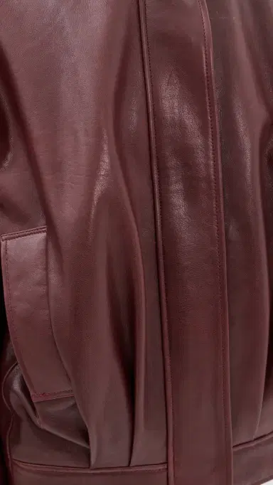 ARMA Paula Leather Funnel Neck Jacket | Thumbnail 6 ARMA Paula Leather Funnel Neck Jacket | Thumbnail 6