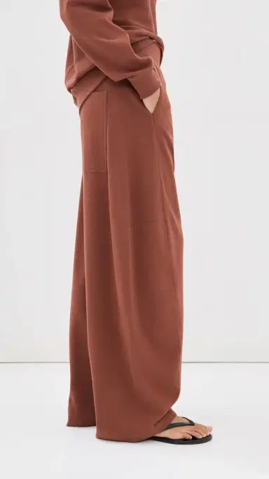 Tibi Lightweight Winslow weatpants Red Clay | Thumbnail 4 Tibi Lightweight Winslow weatpants Red Clay | Thumbnail 4