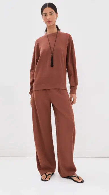 Tibi Lightweight Winslow weatpants Red Clay | Thumbnail 5 Tibi Lightweight Winslow weatpants Red Clay | Thumbnail 5