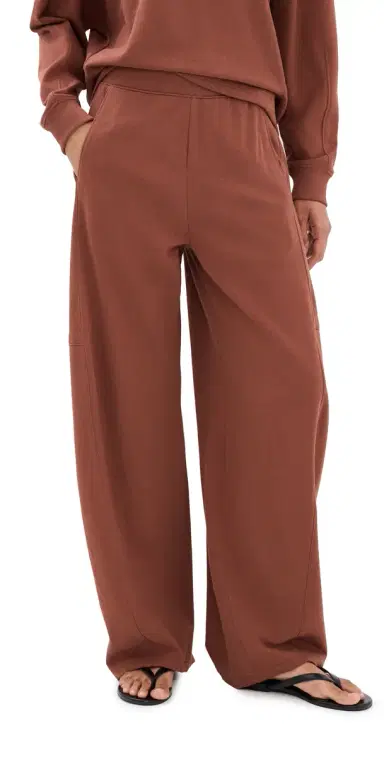 Tibi Lightweight Winslow weatpants Red Clay | Thumbnail 1 Tibi Lightweight Winslow weatpants Red Clay | Thumbnail 1