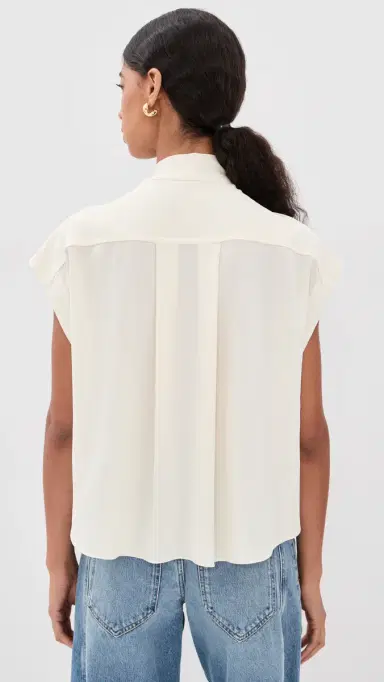 Isabel Marant Selene Top Ecru | Thumbnail 3 Isabel Marant Selene Top Ecru | Thumbnail 3