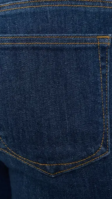 Good American Good Low Rise Bootcut Jeans Indigo31 | Thumbnail 6 Good American Good Low Rise Bootcut Jeans Indigo31 | Thumbnail 6