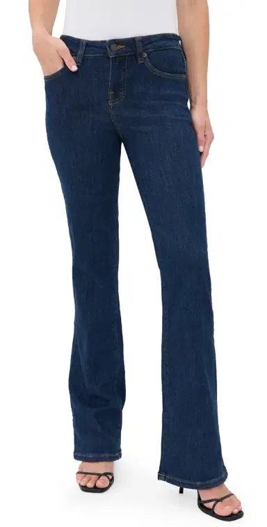 Good American Good Low Rise Bootcut Jeans Indigo31 | Thumbnail 1 Good American Good Low Rise Bootcut Jeans Indigo31 | Thumbnail 1