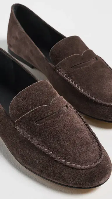 Vince Teo Suede Loafers | Thumbnail 6 Vince Teo Suede Loafers | Thumbnail 6