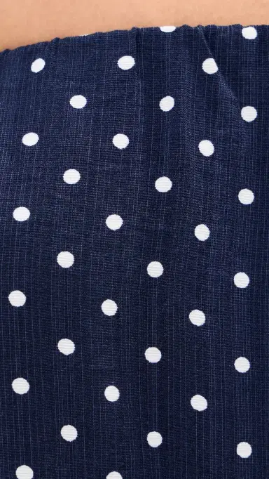 Madelynne Magnolia Maxi Dress Navy Polka Dot | Thumbnail 5 Madelynne Magnolia Maxi Dress Navy Polka Dot | Thumbnail 5