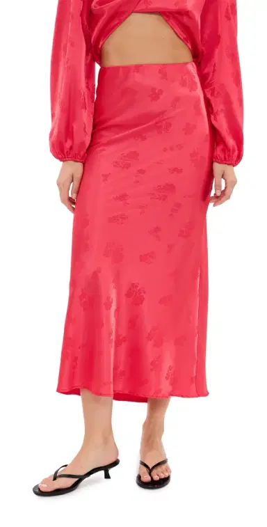 Madelynne Ivy Skirt Red Floral | Thumbnail 1 Madelynne Ivy Skirt Red Floral | Thumbnail 1