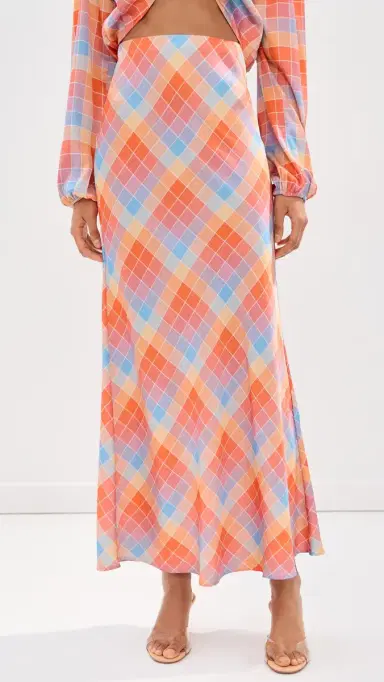 Madelynne Ivy Skirt Multi Plaid | Thumbnail 2 Madelynne Ivy Skirt Multi Plaid | Thumbnail 2