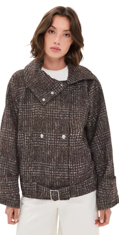 IRO Inja Jacket Earthy Brown | Thumbnail 1 IRO Inja Jacket Earthy Brown | Thumbnail 1