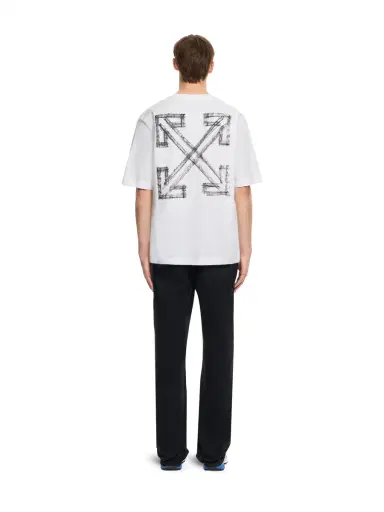 Off-White Motion Arrow Skate Short Sleeve T-Shirt | Thumbnail 5 Off-White Motion Arrow Skate Short Sleeve T-Shirt | Thumbnail 5