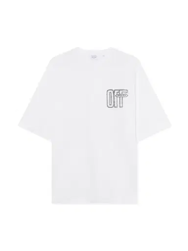 Off-White Motion Arrow Skate Short Sleeve T-Shirt | Thumbnail 1 Off-White Motion Arrow Skate Short Sleeve T-Shirt | Thumbnail 1