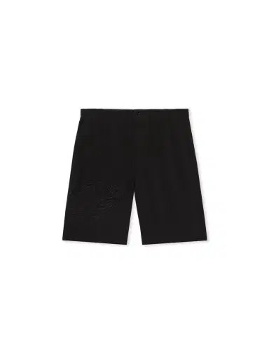 Off-White Handstyle Logo Organza Bowling Shorts | Thumbnail 1 Off-White Handstyle Logo Organza Bowling Shorts | Thumbnail 1