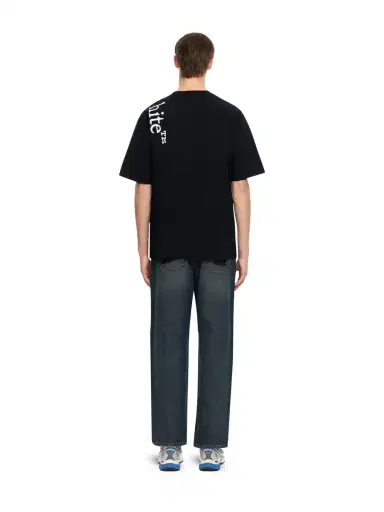 Off-White Vertical Bookish Skate Short Sleeve T-Shirt | Thumbnail 4 Off-White Vertical Bookish Skate Short Sleeve T-Shirt | Thumbnail 4