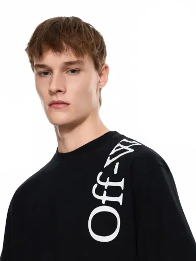 Off-White Vertical Bookish Skate Short Sleeve T-Shirt | Thumbnail 5 Off-White Vertical Bookish Skate Short Sleeve T-Shirt | Thumbnail 5