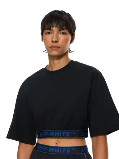 Off-White Logoband Jersey Short Sleeve T-Shirt | Thumbnail 5 Off-White Logoband Jersey Short Sleeve T-Shirt | Thumbnail 5