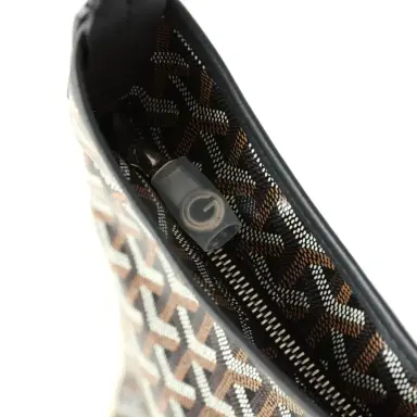 goyard Goyard Goyardine Black Boheme Hobo Bag Palladium Hardware | Thumbnail 7 goyard Goyard Goyardine Black Boheme Hobo Bag Palladium Hardware | Thumbnail 7