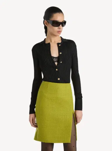 Balmain Buttoned ribbed knit cardigan | Thumbnail 5 Balmain Buttoned ribbed knit cardigan | Thumbnail 5