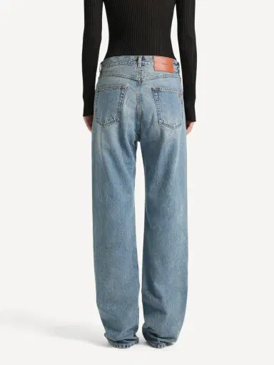 Balmain Straight-leg faded denim jeans | Thumbnail 3 Balmain Straight-leg faded denim jeans | Thumbnail 3