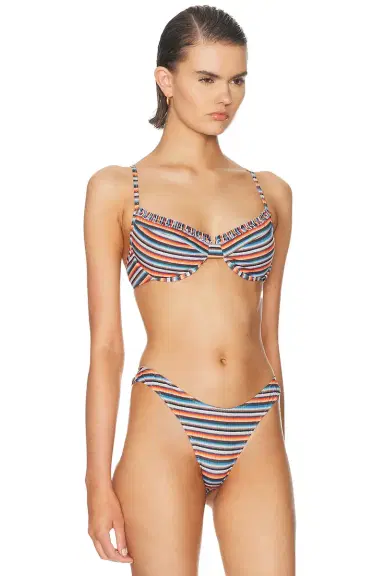 Heavy Manners Ruffled Up Underwire Bikini Top | Thumbnail 2 Heavy Manners Ruffled Up Underwire Bikini Top | Thumbnail 2