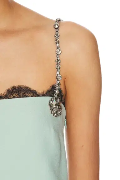 Valentino Crepe Couture Mini Dress | Thumbnail 4 Valentino Crepe Couture Mini Dress | Thumbnail 4