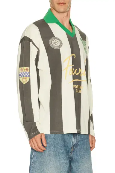 Found Striped Sport Long Sleeve Jersey | Thumbnail 2 Found Striped Sport Long Sleeve Jersey | Thumbnail 2