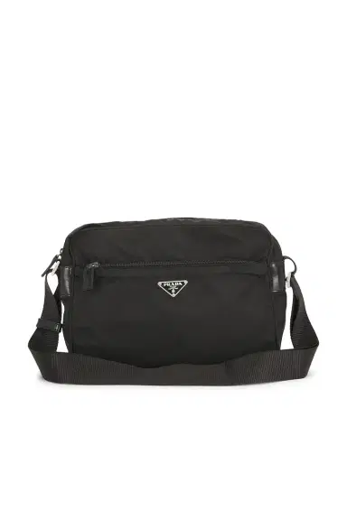 FWRD Renew Prada Tessuto Messenger Bag | Thumbnail 1 FWRD Renew Prada Tessuto Messenger Bag | Thumbnail 1
