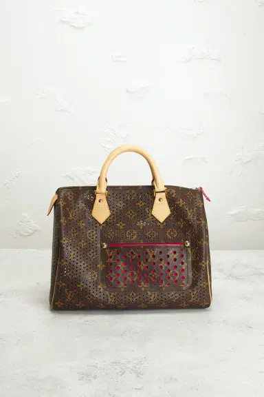FWRD Renew Louis Vuitton Monogram Perforated Speedy 30 Handbag | Thumbnail 3 FWRD Renew Louis Vuitton Monogram Perforated Speedy 30 Handbag | Thumbnail 3