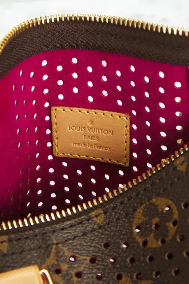 FWRD Renew Louis Vuitton Monogram Perforated Speedy 30 Handbag | Thumbnail 5 FWRD Renew Louis Vuitton Monogram Perforated Speedy 30 Handbag | Thumbnail 5