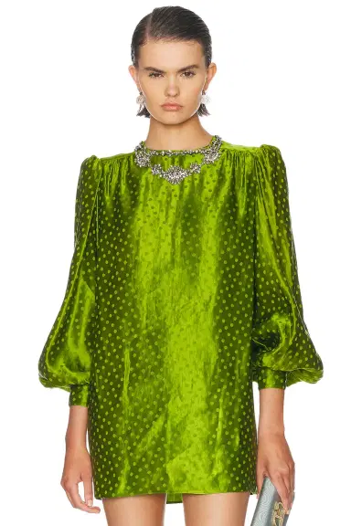 Valentino Plus De Pois Embroidered Top | Thumbnail 2 Valentino Plus De Pois Embroidered Top | Thumbnail 2