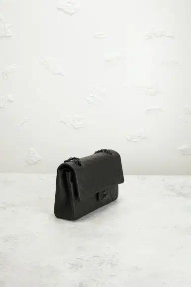 chanel Chanel Lambskin So Black Classic Double Flap Bag | Thumbnail 4 chanel Chanel Lambskin So Black Classic Double Flap Bag | Thumbnail 4