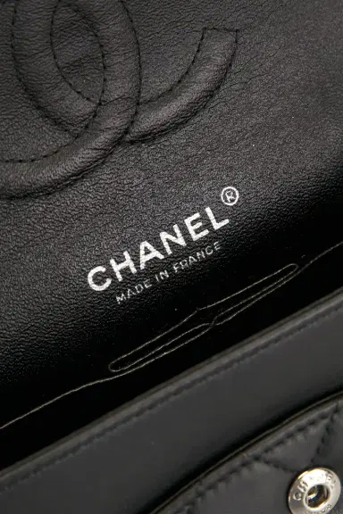 chanel Chanel Lambskin So Black Classic Double Flap Bag | Thumbnail 5 chanel Chanel Lambskin So Black Classic Double Flap Bag | Thumbnail 5