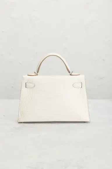 HERMÈS Matte Alligator Kelly 20 Sellier Handbag | Thumbnail 3 HERMÈS Matte Alligator Kelly 20 Sellier Handbag | Thumbnail 3
