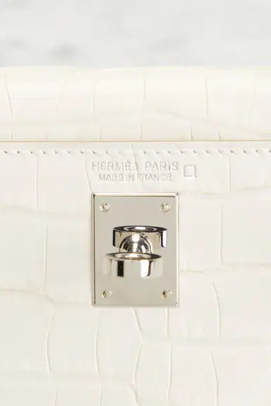 HERMÈS Matte Alligator Kelly 20 Sellier Handbag | Thumbnail 5 HERMÈS Matte Alligator Kelly 20 Sellier Handbag | Thumbnail 5