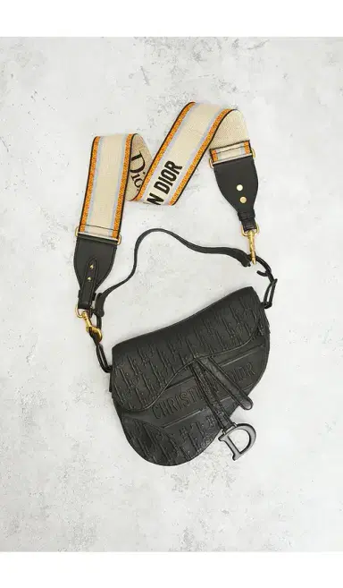 FWRD Renew Dior Oblique Embossed Saddle Bag | Thumbnail 10 FWRD Renew Dior Oblique Embossed Saddle Bag | Thumbnail 10