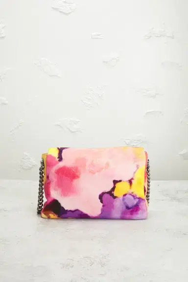 Chanel Chanel Printed Canvas Flower Power Messenger Flap Bag | Thumbnail 3 Chanel Chanel Printed Canvas Flower Power Messenger Flap Bag | Thumbnail 3