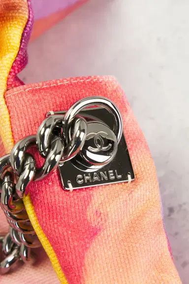 Chanel Chanel Printed Canvas Flower Power Messenger Flap Bag | Thumbnail 7 Chanel Chanel Printed Canvas Flower Power Messenger Flap Bag | Thumbnail 7