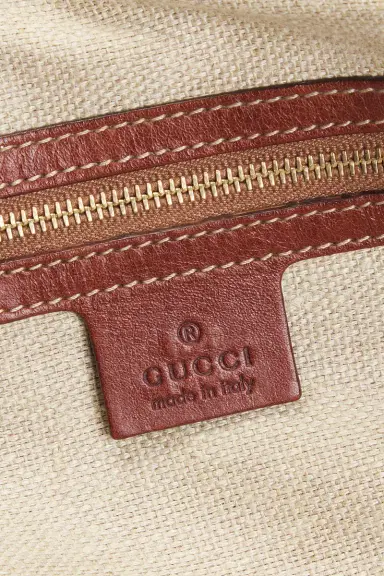 FWRD Renew Gucci Raffia Pelham Embroidered Hobo Bag | Thumbnail 5 FWRD Renew Gucci Raffia Pelham Embroidered Hobo Bag | Thumbnail 5