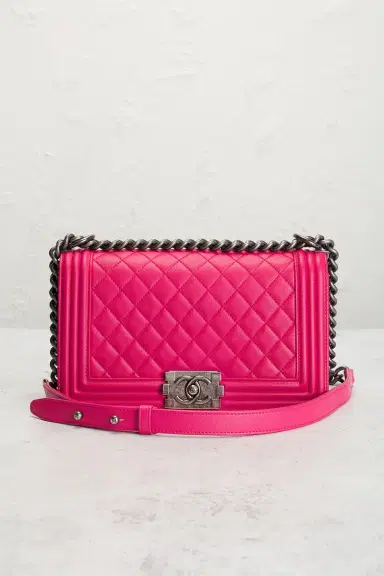Chanel Chanel Lambskin Boy Bag | Thumbnail 2 Chanel Chanel Lambskin Boy Bag | Thumbnail 2