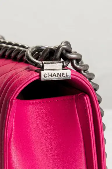 Chanel Chanel Lambskin Boy Bag | Thumbnail 8 Chanel Chanel Lambskin Boy Bag | Thumbnail 8