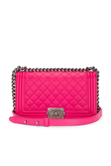Chanel Chanel Lambskin Boy Bag | Thumbnail 1 Chanel Chanel Lambskin Boy Bag | Thumbnail 1