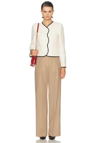 Valentino Crepe Couture Jacket | Thumbnail 4 Valentino Crepe Couture Jacket | Thumbnail 4