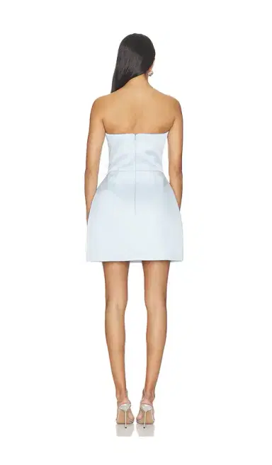 Nadine Merabi Flower Trim Mini Dress | Thumbnail 4 Nadine Merabi Flower Trim Mini Dress | Thumbnail 4