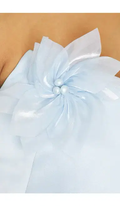 Nadine Merabi Flower Trim Mini Dress | Thumbnail 5 Nadine Merabi Flower Trim Mini Dress | Thumbnail 5