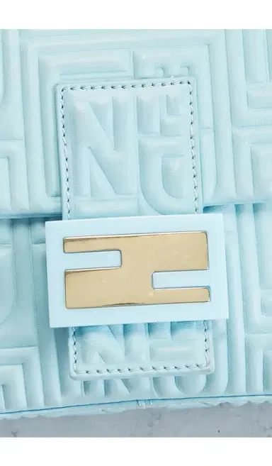 FWRD Renew Fendi Logo Embossed Baguette Shoulder Bag | Thumbnail 6 FWRD Renew Fendi Logo Embossed Baguette Shoulder Bag | Thumbnail 6