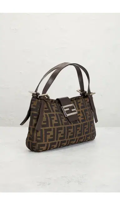 FWRD Renew Fendi Zucca Shoulder Bag | Thumbnail 4 FWRD Renew Fendi Zucca Shoulder Bag | Thumbnail 4