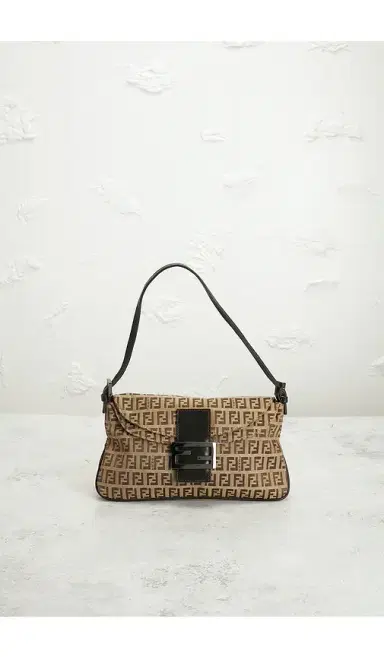 Fendi Zucchino Baguette Shoulder Bag | Thumbnail 2 Fendi Zucchino Baguette Shoulder Bag | Thumbnail 2