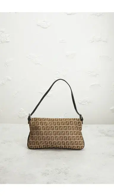 Fendi Zucchino Baguette Shoulder Bag | Thumbnail 3 Fendi Zucchino Baguette Shoulder Bag | Thumbnail 3