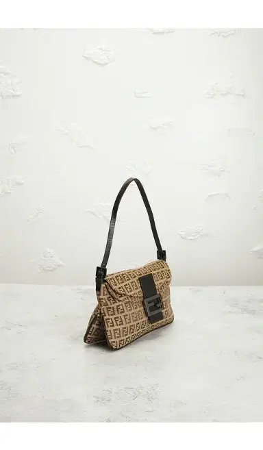 Fendi Zucchino Baguette Shoulder Bag | Thumbnail 4 Fendi Zucchino Baguette Shoulder Bag | Thumbnail 4