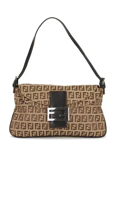 Fendi Zucchino Baguette Shoulder Bag | Thumbnail 1 Fendi Zucchino Baguette Shoulder Bag | Thumbnail 1