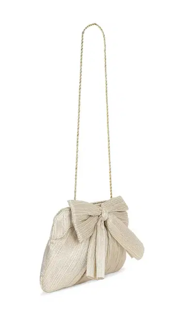 Loeffler Randall Rayne Pleated Bow Clutch | Thumbnail 3 Loeffler Randall Rayne Pleated Bow Clutch | Thumbnail 3